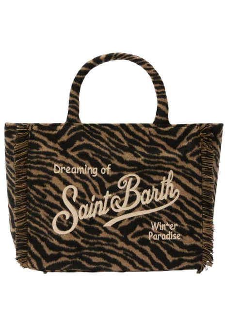 Borsa bambina Colette Felt zebra MC2 SAINT BARTH | COL003701322IZEBRA